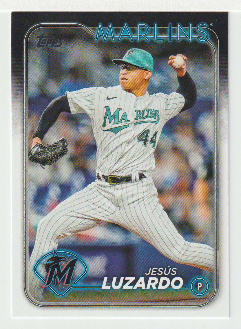 Jesus Luzardo - Miami Marlins (MLB Baseball Card) 2024 Topps # 123 Mint