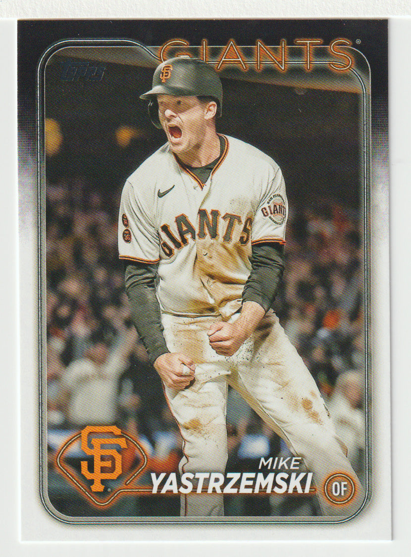 Mike Yastrzemski - San Francisco Giants (MLB Baseball Card) 2024 Topps # 124 Mint