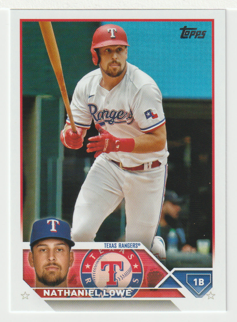 Nathaniel Lowe - Texas Rangers (MLB Baseball Card) 2023 Topps # 124 Mint