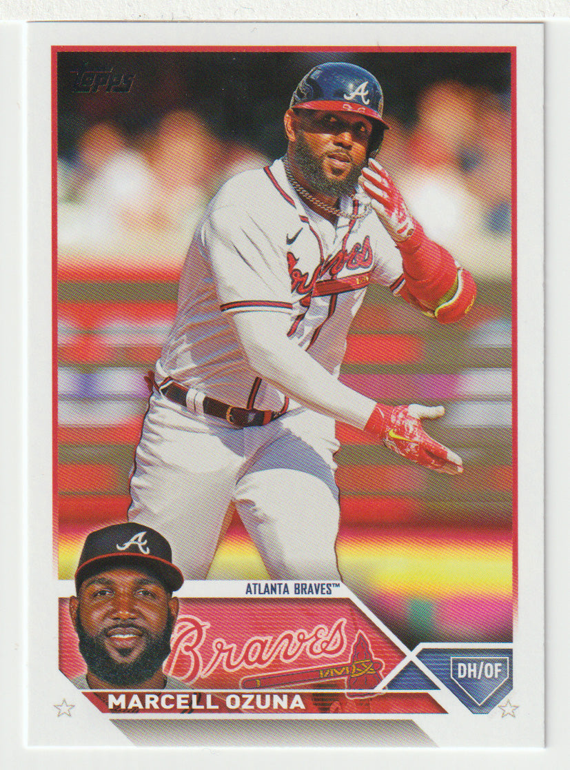 Marcell Ozuna - Atlanta Braves (MLB Baseball Card) 2023 Topps # 125 Mint