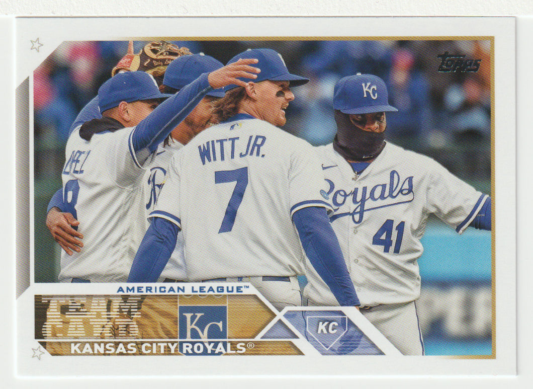 Kansas City Royals Team Card (MLB Baseball Card) 2023 Topps # 134 Mint