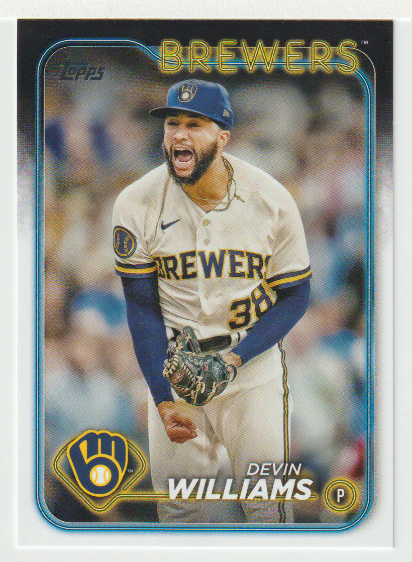 Devin Williams - Milwaukee Brewers (MLB Baseball Card) 2024 Topps # 135 Mint