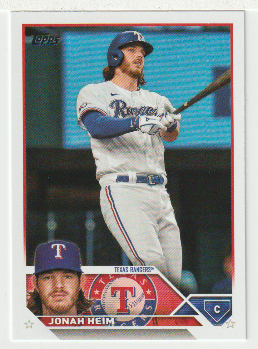 Jonah Heim - Texas Rangers (MLB Baseball Card) 2023 Topps # 141 Mint