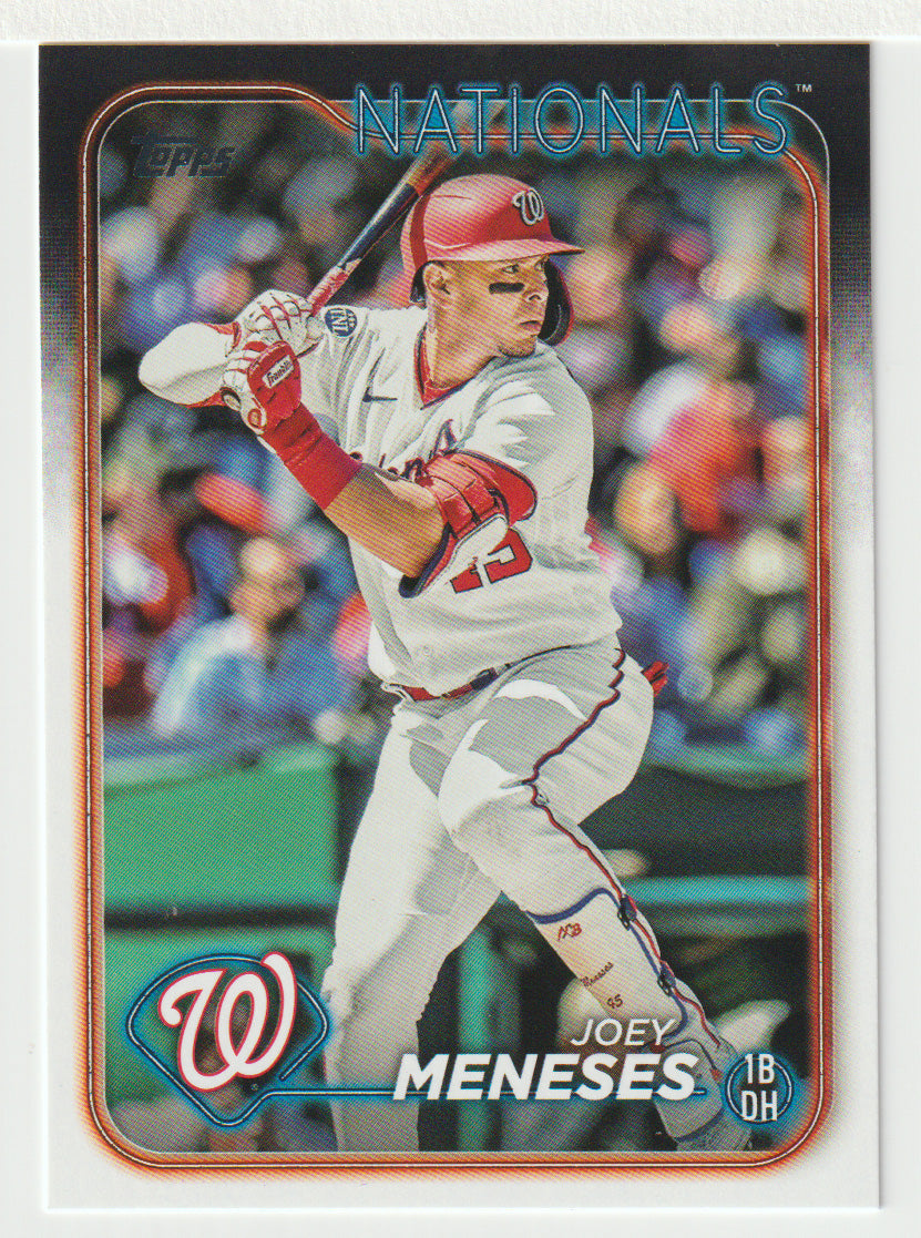 Joey Meneses - Washington Nationals (MLB Baseball Card) 2024 Topps # 142 Mint