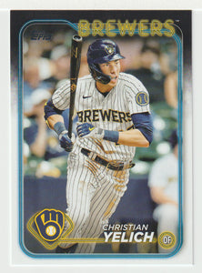 Christian Yelich - Milwaukee Brewers (MLB Baseball Card) 2024 Topps # 145 Mint