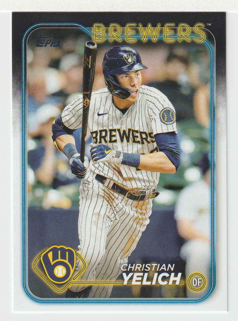 Christian Yelich - Milwaukee Brewers (MLB Baseball Card) 2024 Topps # 145 Mint