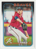 Max Fried - Atlanta Braves (MLB Baseball Card) 2024 Topps # 146 Mint
