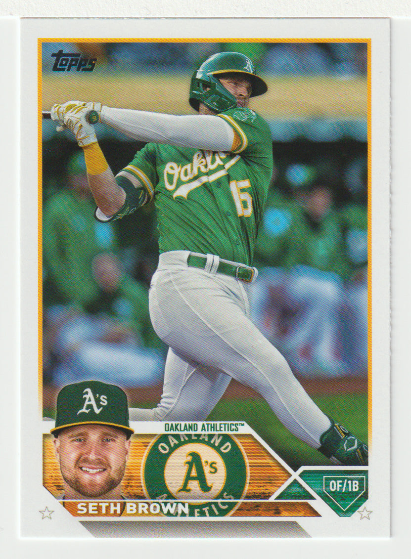 Seth Brown - Oakland Athletics (MLB Baseball Card) 2023 Topps # 148 Mint