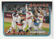 Atlanta Braves Team Card (MLB Baseball Card) 2024 Topps # 154 Mint