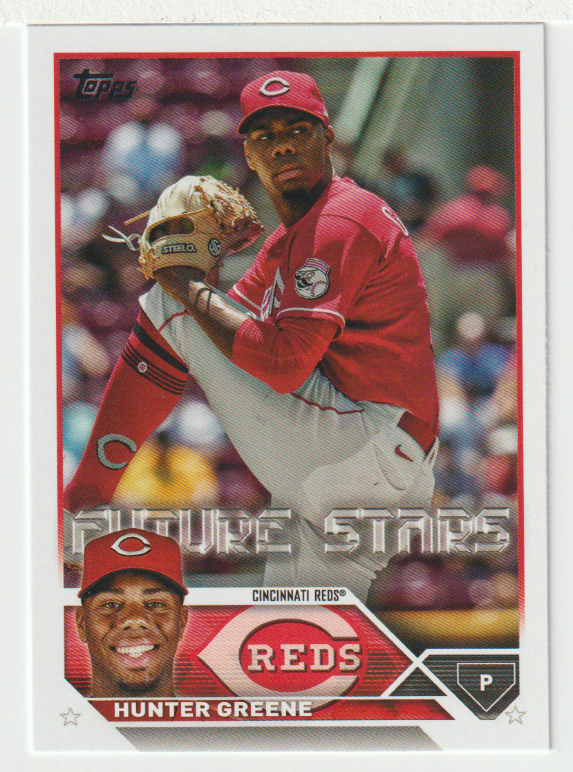 Hunter Greene - Cincinnati Reds - Future Stars (MLB Baseball Card) 2023 Topps # 155 Mint