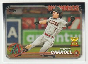 Corbin Carroll - Arizona Diamondbacks (MLB Baseball Card) 2024 Topps # 156 Mint