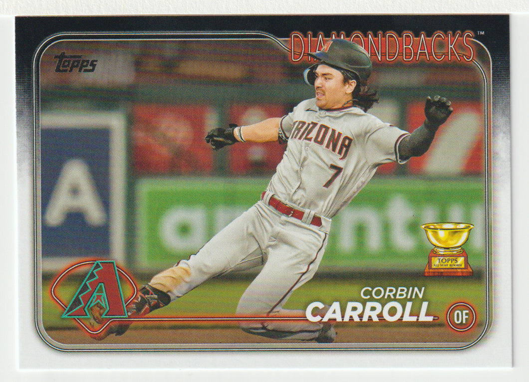 Corbin Carroll - Arizona Diamondbacks (MLB Baseball Card) 2024 Topps # 156 Mint