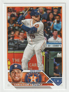 Christian Vazquez - Houston Astros (MLB Baseball Card) 2023 Topps # 157 Mint