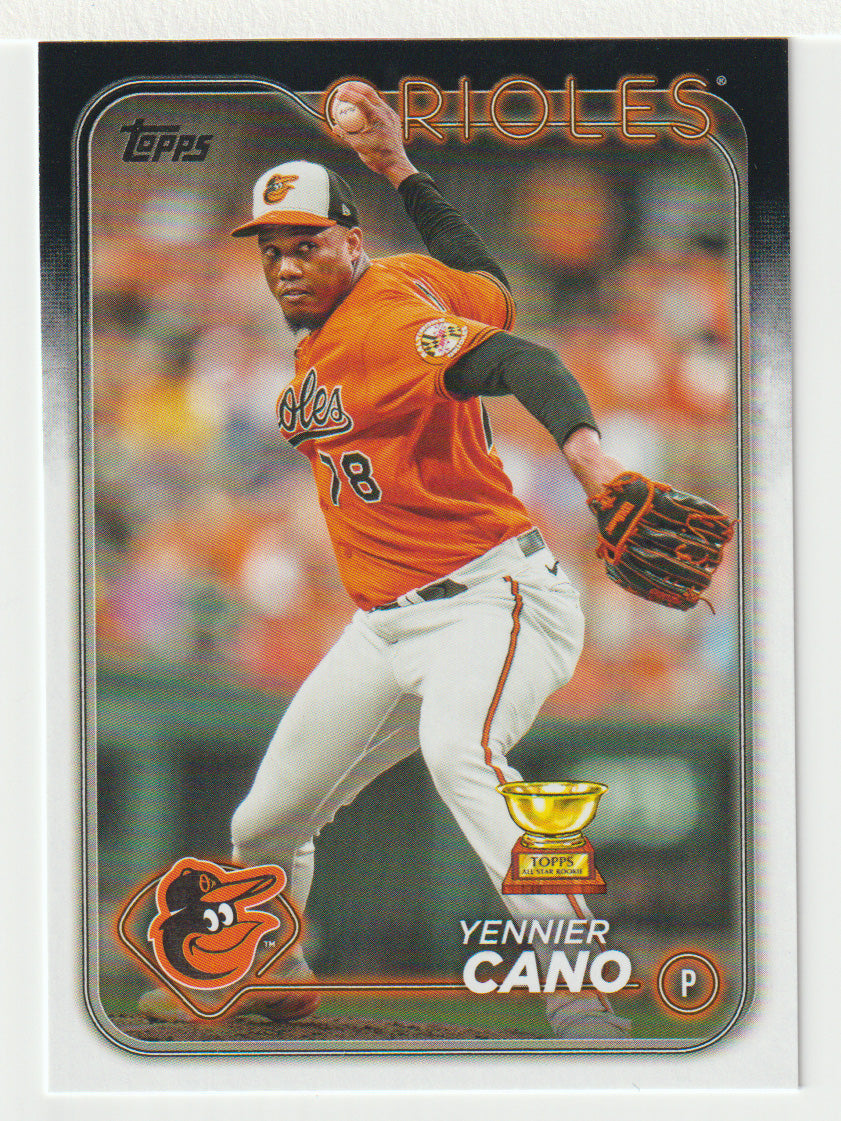 Yennier Cano - Baltimore Orioles (MLB Baseball Card) 2024 Topps # 158 Mint