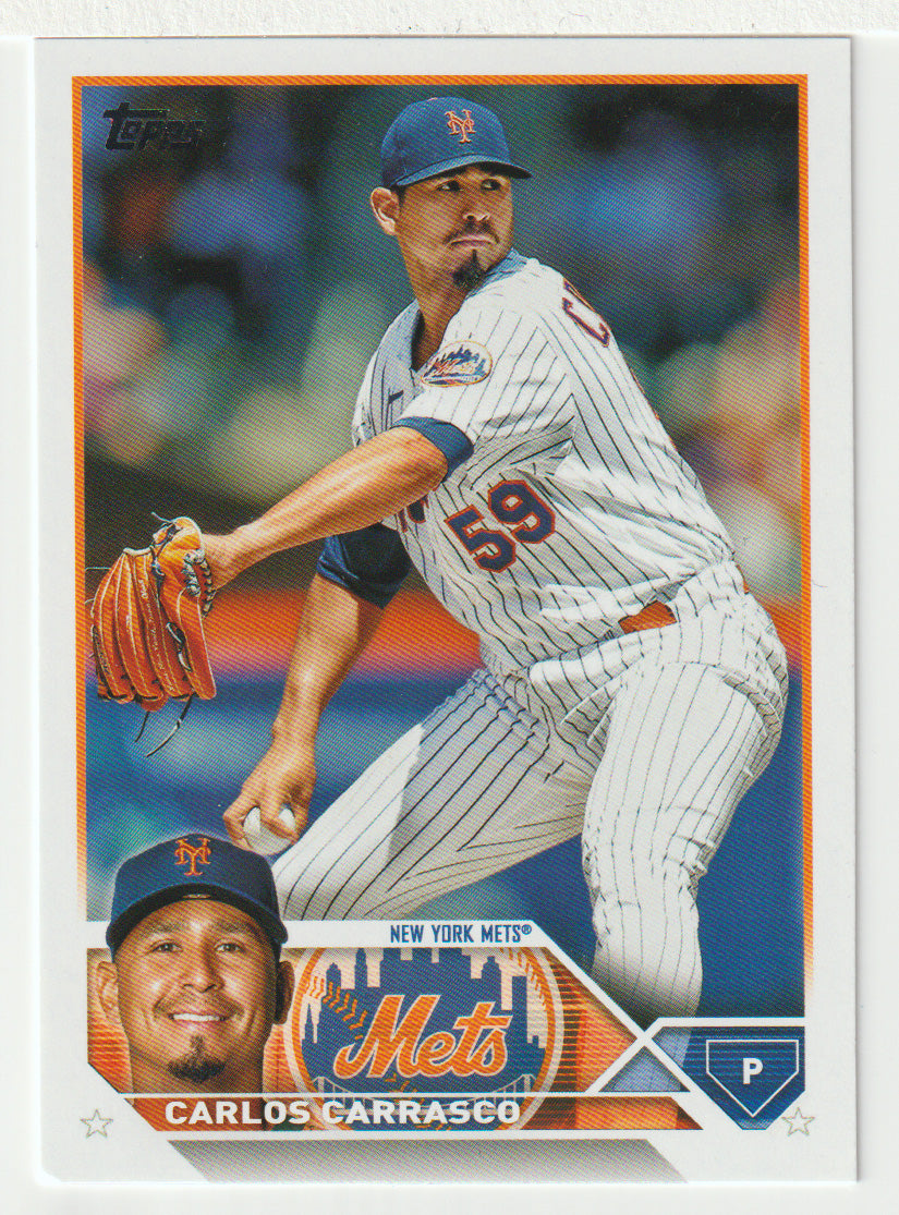Carlos Carrasco - New York Mets (MLB Baseball Card) 2023 Topps # 161 Mint