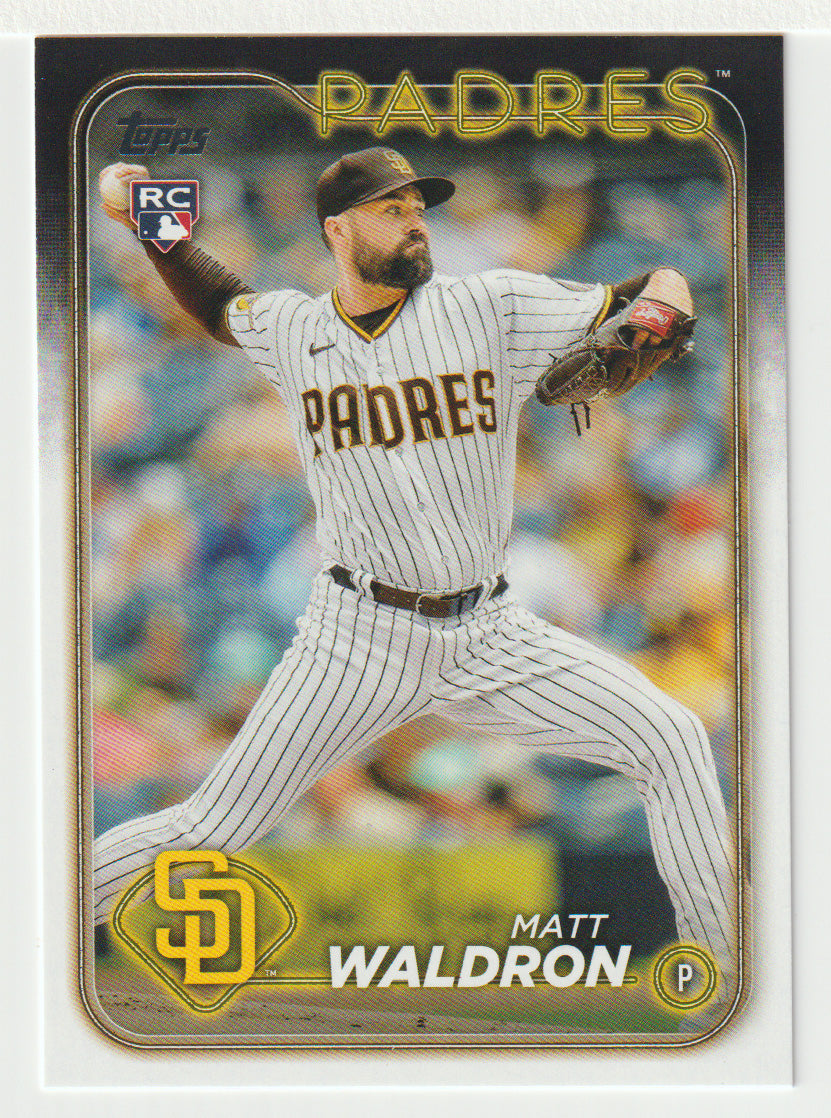 Matt Waldron RC - San Diego Padres (MLB Baseball Card) 2024 Topps # 162 Mint