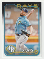 Aaron Civale - Tampa Bay Rays (MLB Baseball Card) 2024 Topps # 170 Mint
