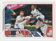 Julio Rodriguez - Seattle Mariners - Team Checklist (MLB Baseball Card) 2023 Topps # 174 Mint
