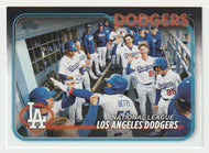 Los Angeles Dodgers Team Card (MLB Baseball Card) 2024 Topps # 183 Mint
