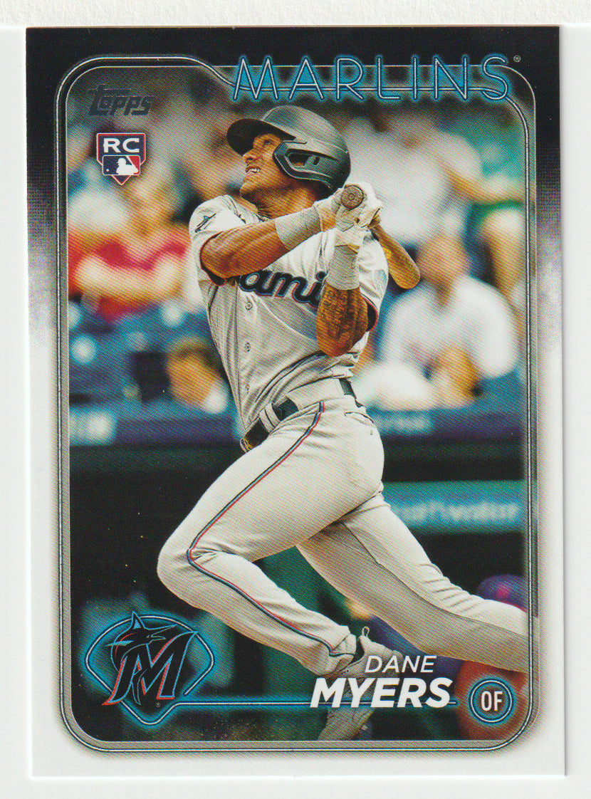 Dane Myers RC - Miami Marlins (MLB Baseball Card) 2024 Topps # 188 Mint