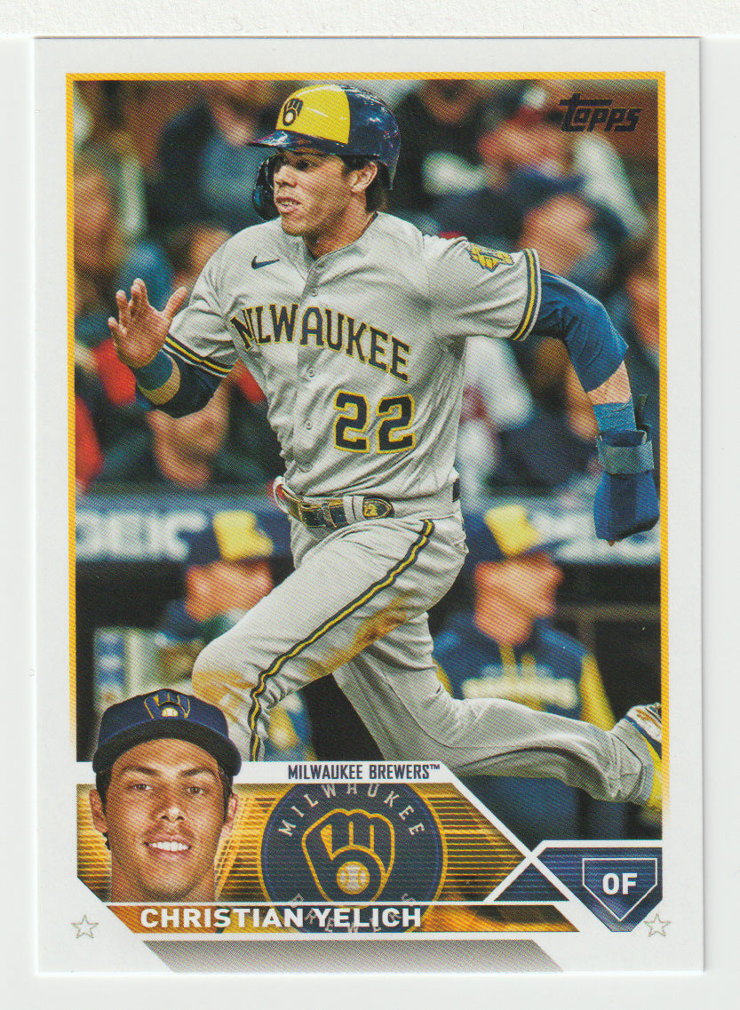 Christian Yelich - Milwaukee Brewers (MLB Baseball Card) 2023 Topps # 192 Mint