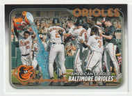Baltimore Orioles Team Card (MLB Baseball Card) 2024 Topps # 192 Mint