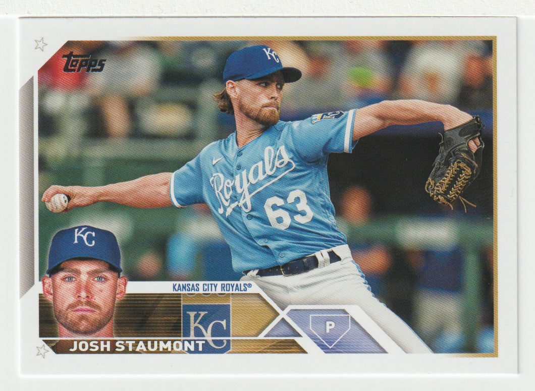Josh Staumont - Kansas City Royals (MLB Baseball Card) 2023 Topps # 194 Mint
