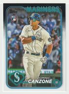 Dominic Canzone RC - Seattle Mariners (MLB Baseball Card) 2024 Topps # 195 Mint