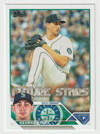 George Kirby - Seattle Mariners - Future Stars (MLB Baseball Card) 2023 Topps # 195 Mint