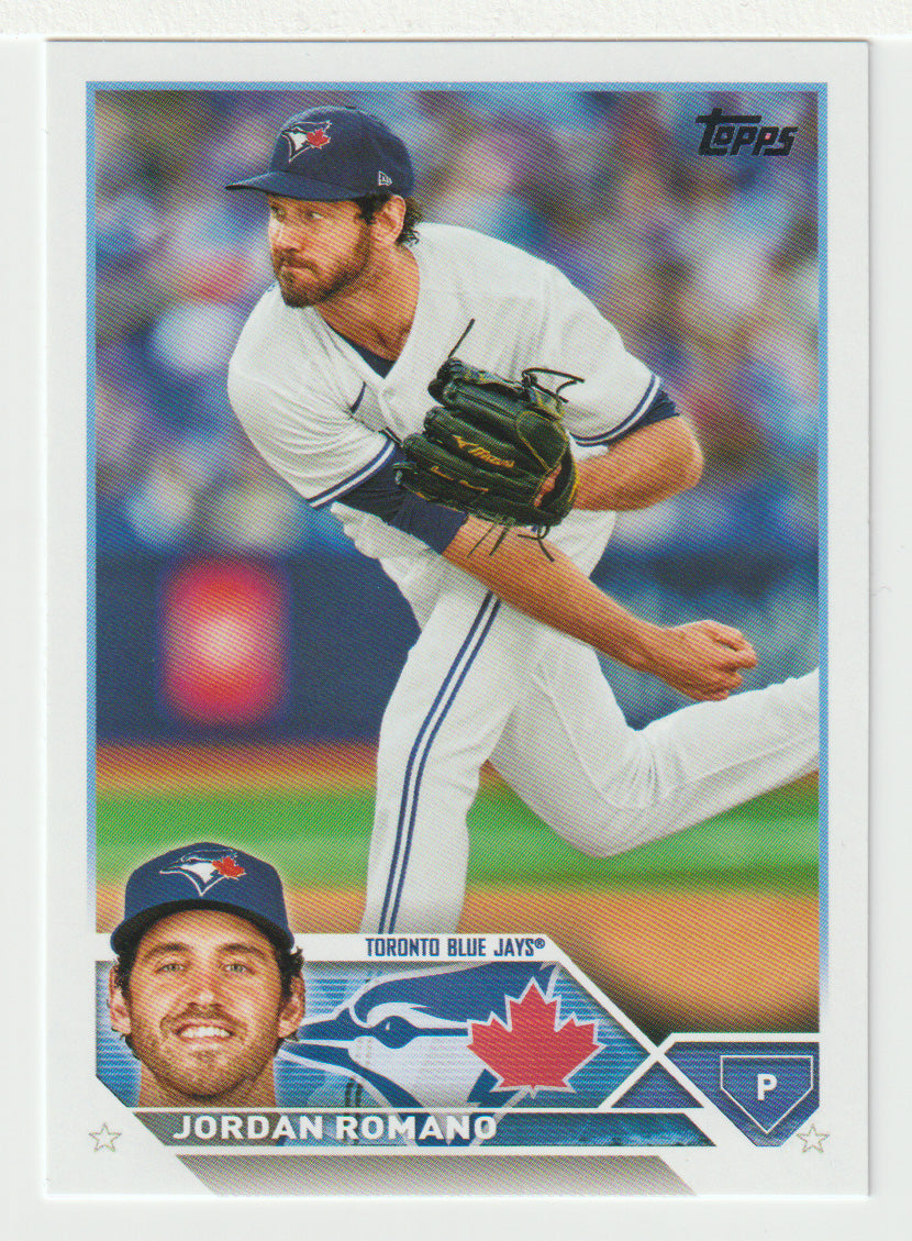 Jordan Romano - Toronto Blue Jays (MLB Baseball Card) 2023 Topps # 196 Mint