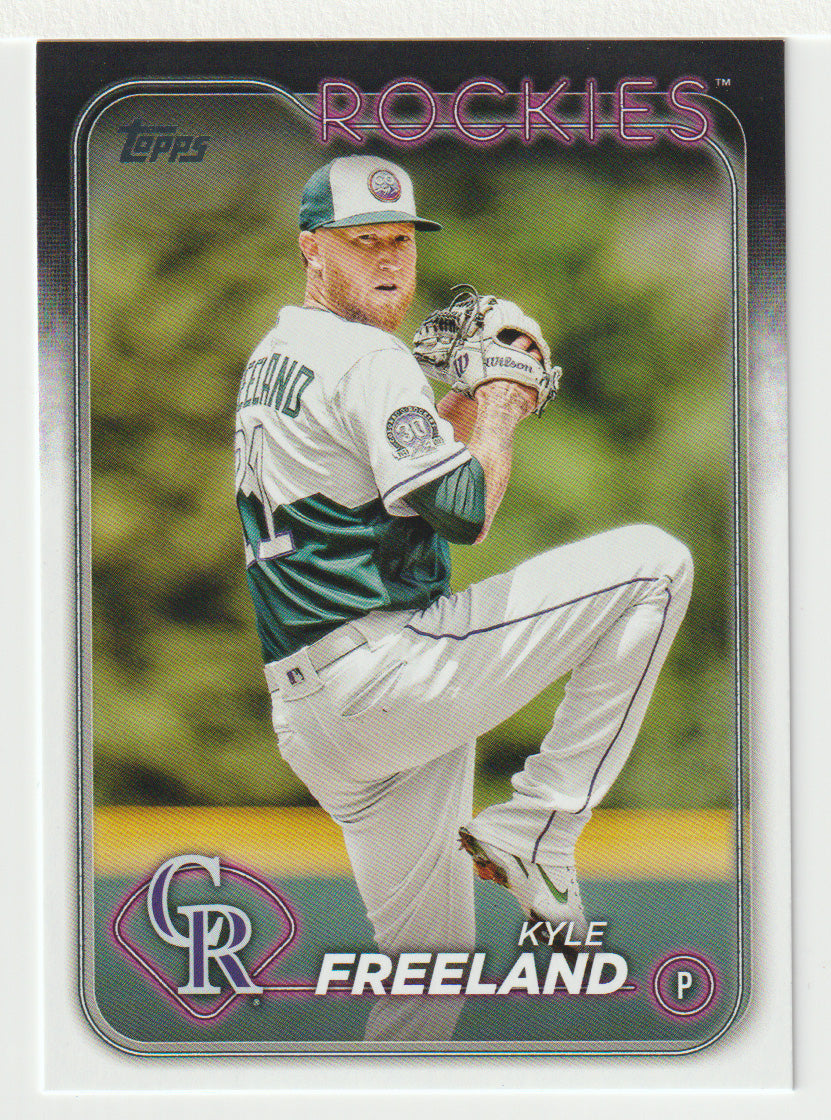 Kyle Freeland - Colorado Rockies (MLB Baseball Card) 2024 Topps # 198 Mint