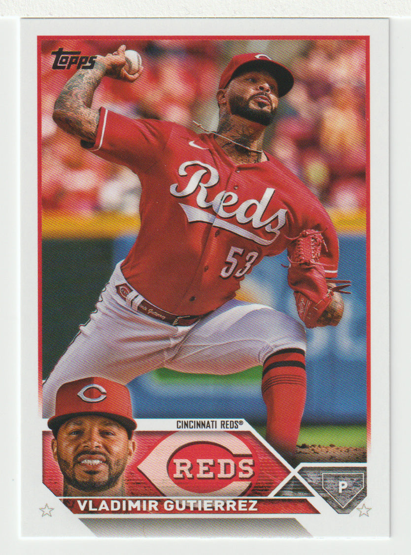 Vladimir Gutierrez - Cincinnati Reds (MLB Baseball Card) 2023 Topps # 198 Mint
