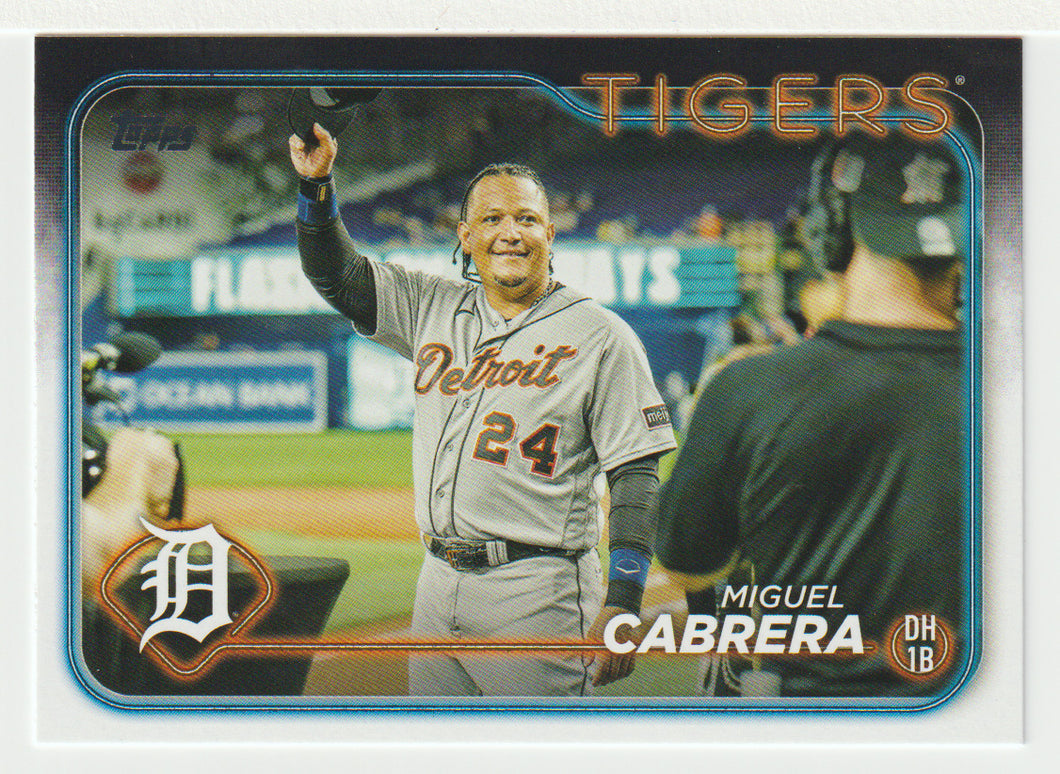Miguel Cabrera - Detroit Tigers (MLB Baseball Card) 2024 Topps # 201 Mint