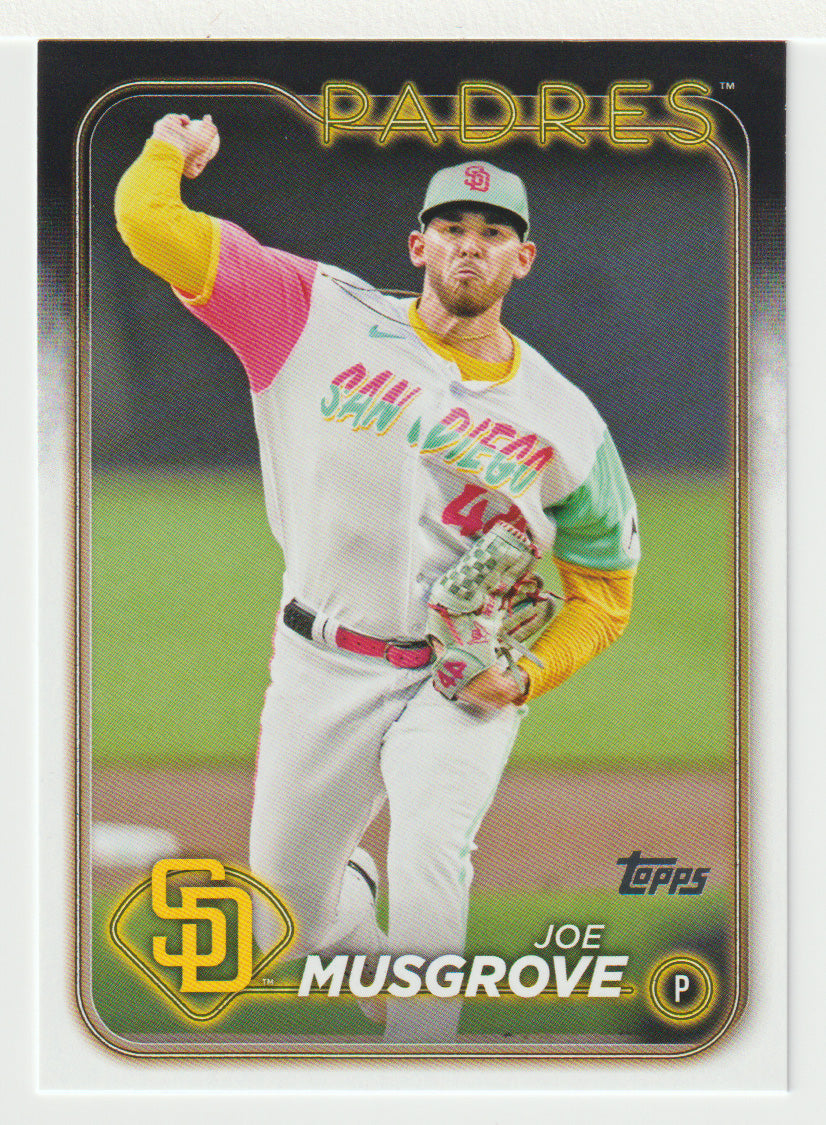 Joe Musgrove - San Diego Padres (MLB Baseball Card) 2024 Topps # 205 Mint