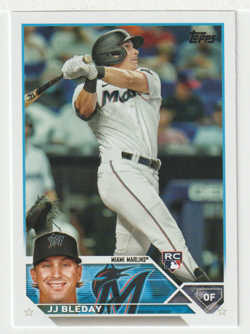 JJ Bleday RC - Miami Marlins (MLB Baseball Card) 2023 Topps # 205 Mint