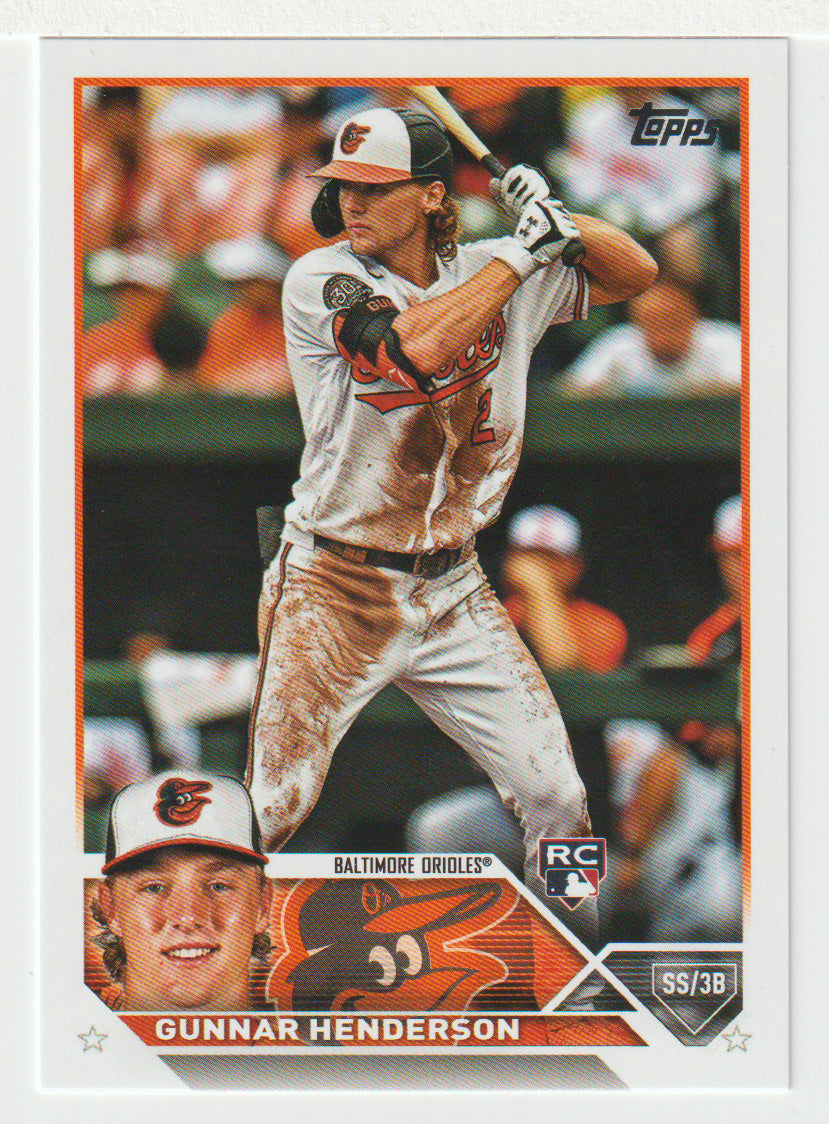 Gunnar Henderson RC - Baltimore Orioles (MLB Baseball Card) 2023 Topps # 206 Mint