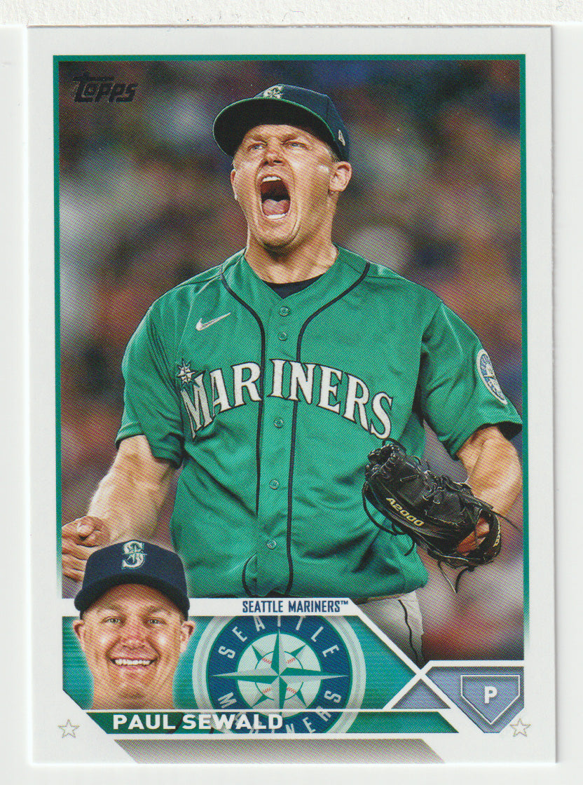 Paul Sewald - Seattle Mariners (MLB Baseball Card) 2023 Topps # 207 Mint