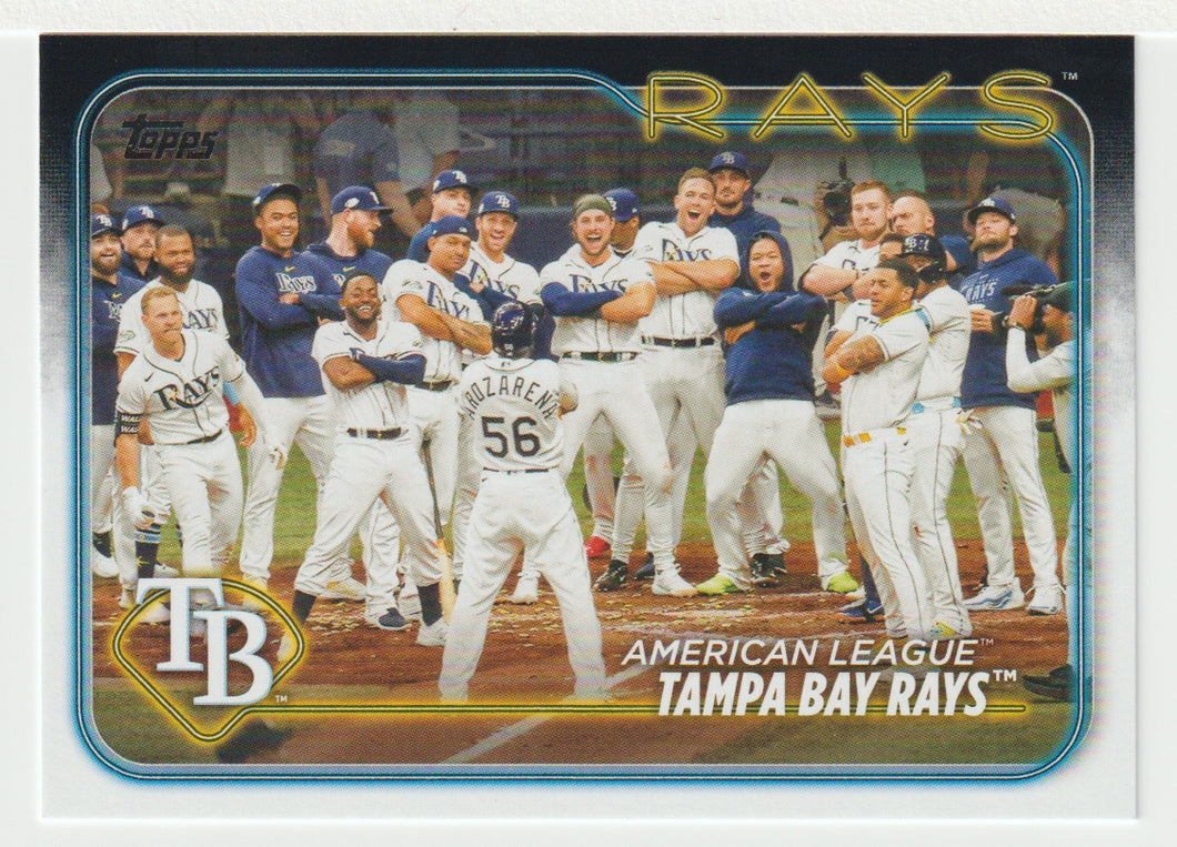 Tampa Bay Rays Team Card (MLB Baseball Card) 2024 Topps # 211 Mint