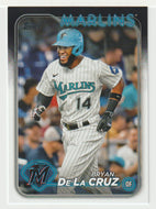 Bryan De La Cruz - Miami Marlins (MLB Baseball Card) 2024 Topps # 215 Mint