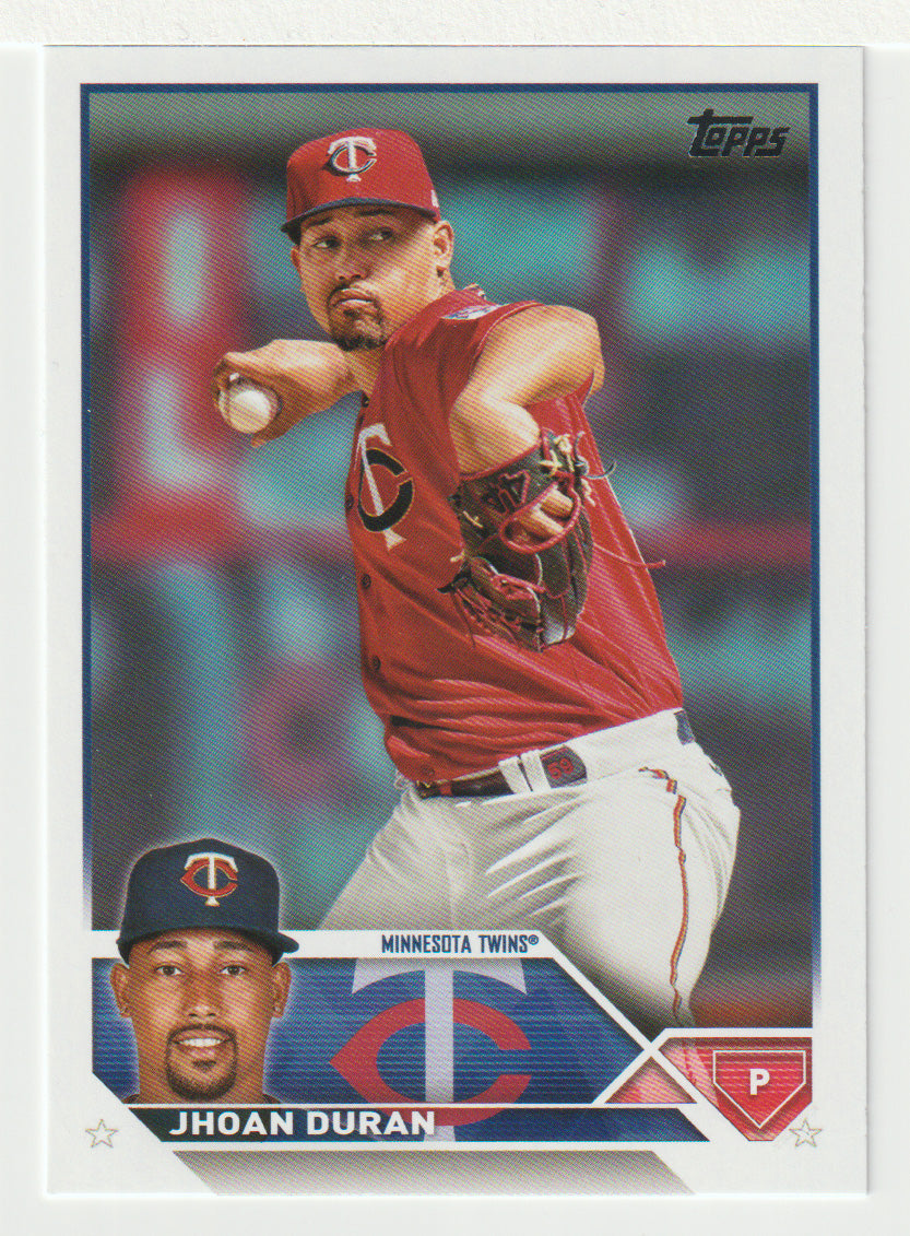 Jhoan Duran - Minnesota Twins (MLB Baseball Card) 2023 Topps # 218 Mint