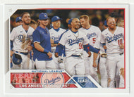 Los Angeles Dodgers Team Card (MLB Baseball Card) 2023 Topps # 219 Mint