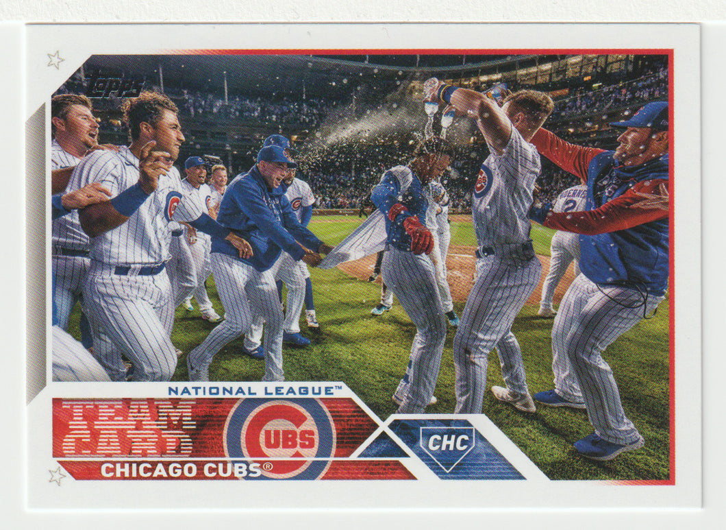 Chicago Cubs Team Card (MLB Baseball Card) 2023 Topps # 220 Mint