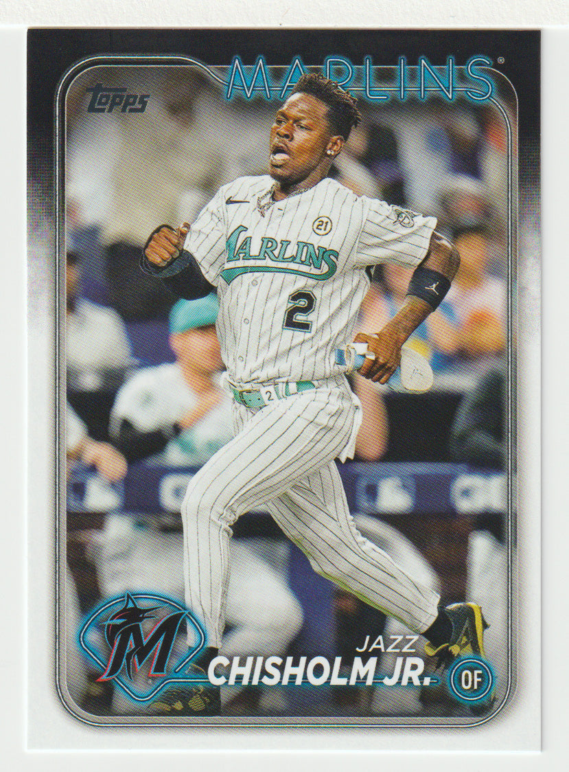 Jazz Chisholm Jr. - Miami Marlins (MLB Baseball Card) 2024 Topps # 223 Mint