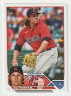 Eli Morgan - Cleveland Guardians (MLB Baseball Card) 2023 Topps # 223 Mint