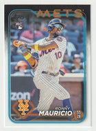Ronny Mauricio RC - New York Mets (MLB Baseball Card) 2024 Topps # 224 Mint