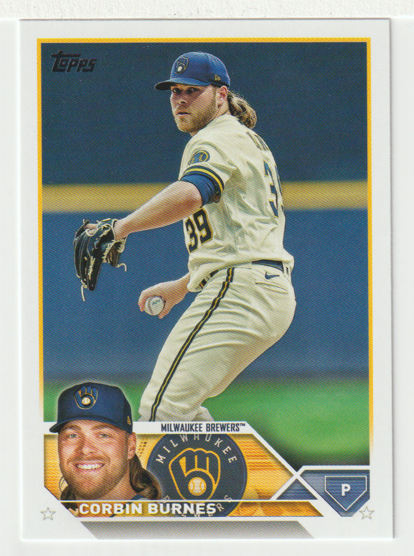 Corbin Burnes - Milwaukee Brewers (MLB Baseball Card) 2023 Topps # 225 Mint
