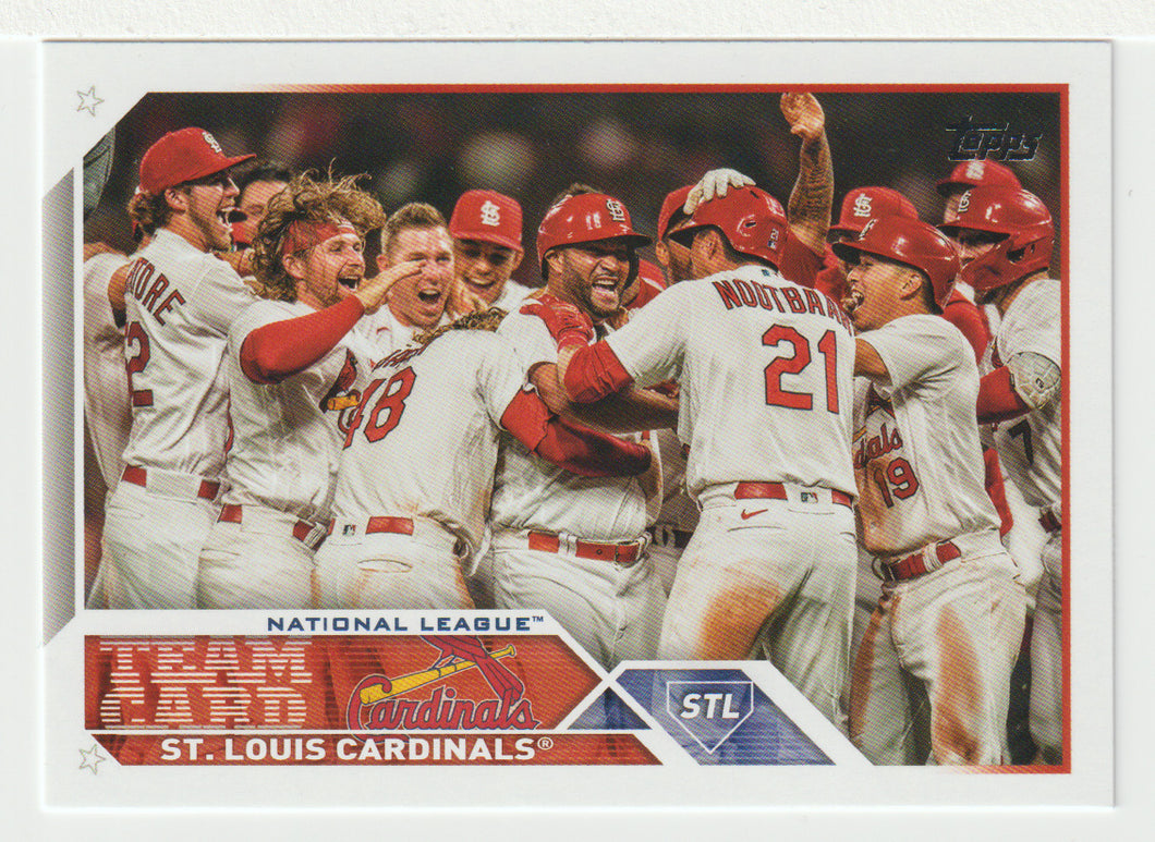 St. Louis Cardinals Team Card (MLB Baseball Card) 2023 Topps # 234 Mint