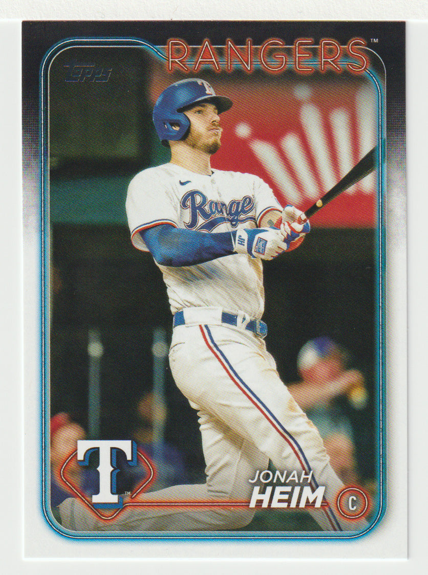 Jonah Heim - Texas Rangers (MLB Baseball Card) 2024 Topps # 235 Mint