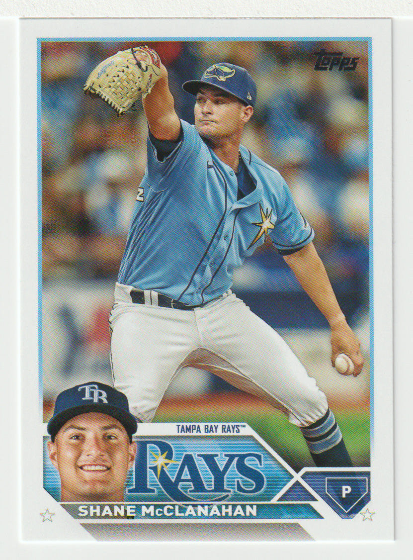Shane McClanahan - Tampa Bay Rays (MLB Baseball Card) 2023 Topps # 236 Mint