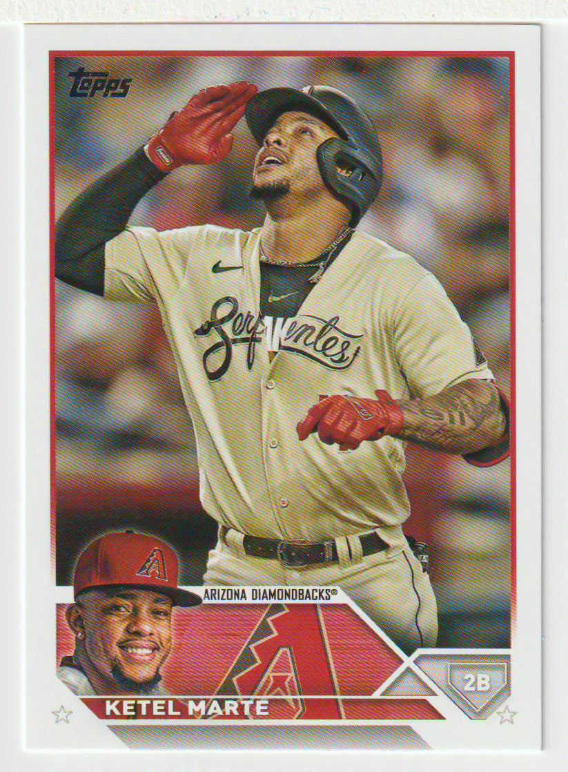 Ketel Marte - Arizona Diamondbacks (MLB Baseball Card) 2023 Topps # 239 Mint